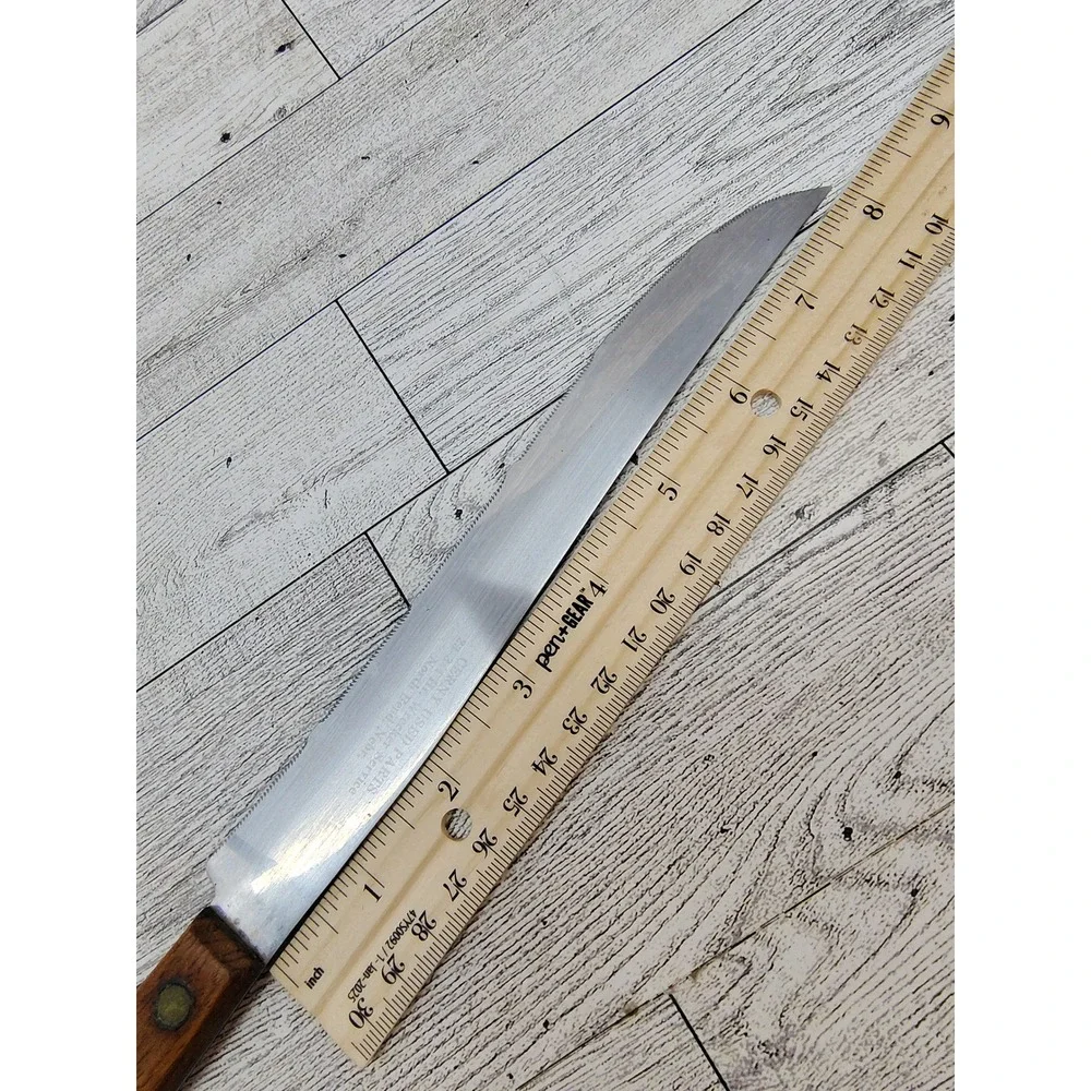Vintage Cerny Parts‎ Nebraska Advert Promo Utility Knife Saw Blade Wood Handle